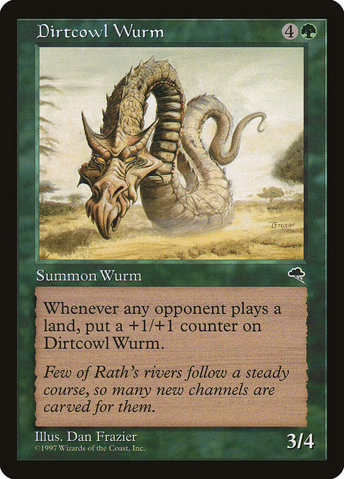 Dirtcowl Wurm from Tempest