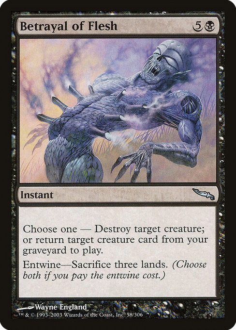 Betrayal of Flesh from Mirrodin