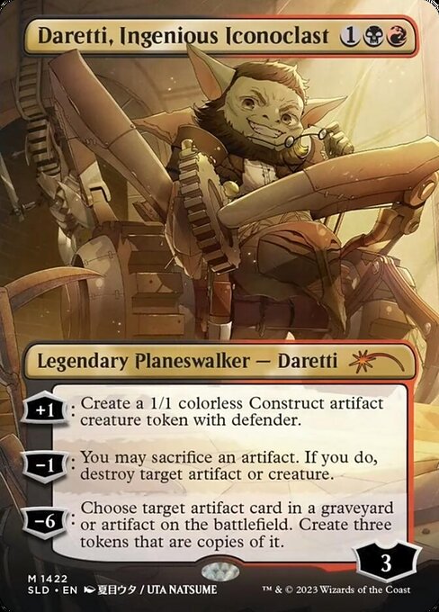Daretti, Ingenious Iconoclast highlighted card art