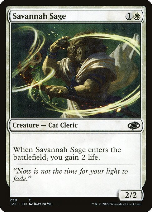 Savannah Sage highlighted card art