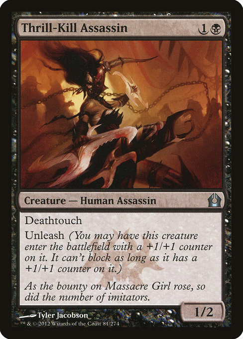 Thrill-Kill Assassin from Return to Ravnica