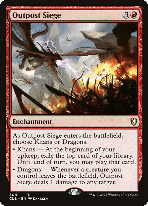 Outpost Siege from Commander Legends: Battle for Baldur's Gate