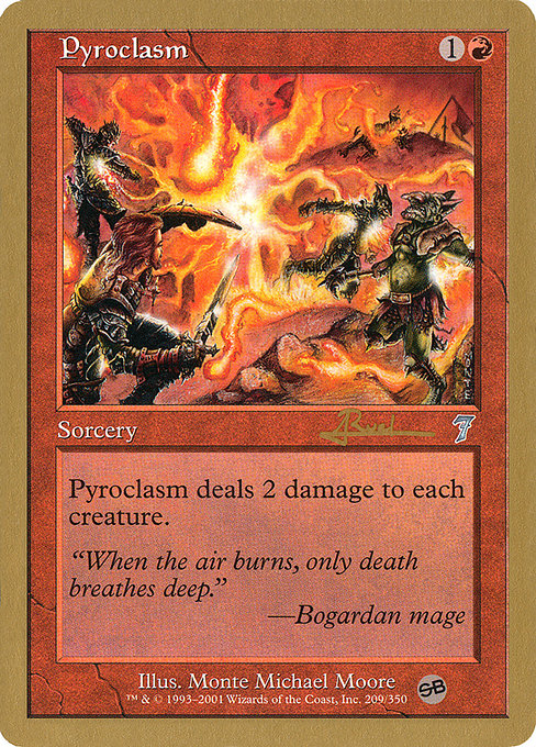 Pyroclasm from World Championship Decks 2001