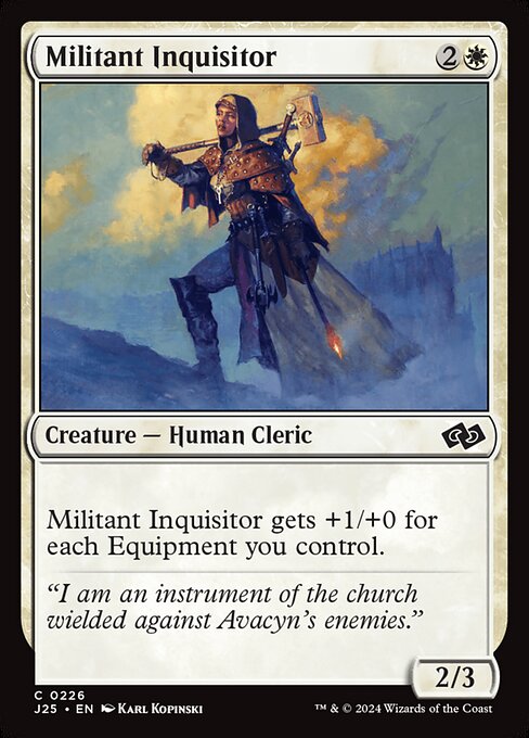 Militant Inquisitor highlighted card art
