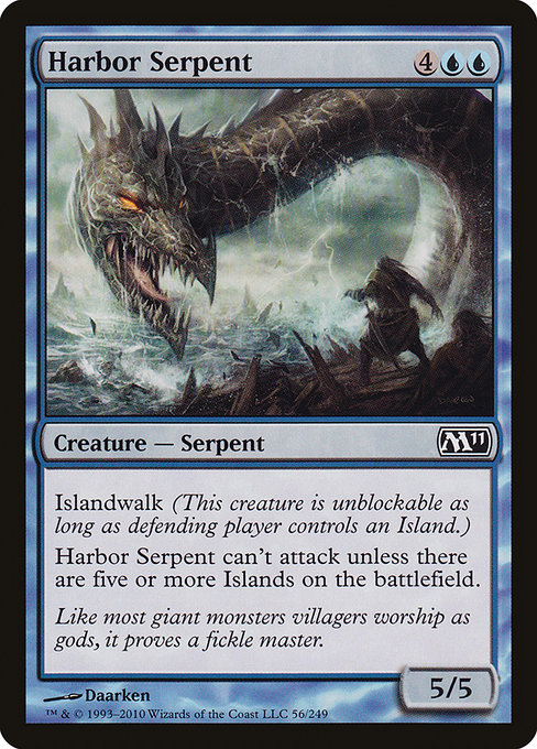 Harbor Serpent from Magic 2011
