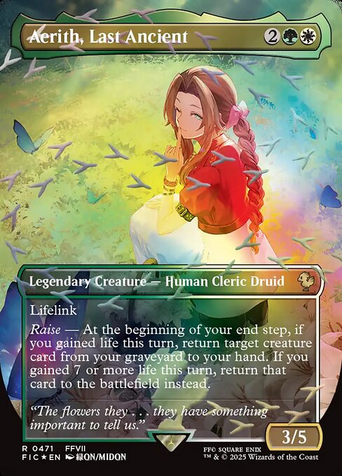 Aerith, Last Ancient highlighted card art