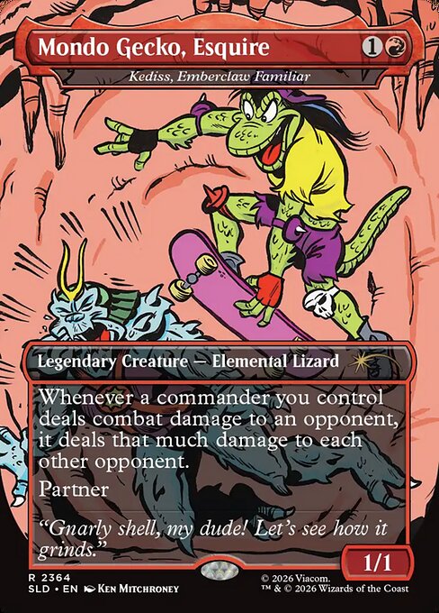 Kediss, Emberclaw Familiar from Secret Lair Drop