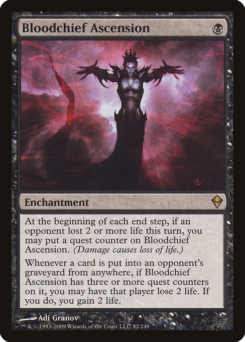 Bloodchief Ascension from Zendikar