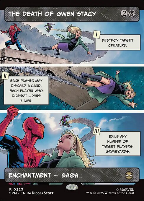The Death of Gwen Stacy from Marvel's Spider-Man