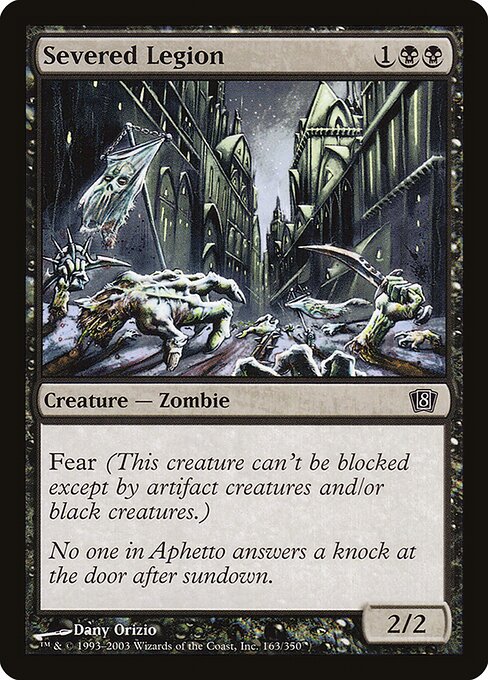 Severed Legion from Eighth Edition