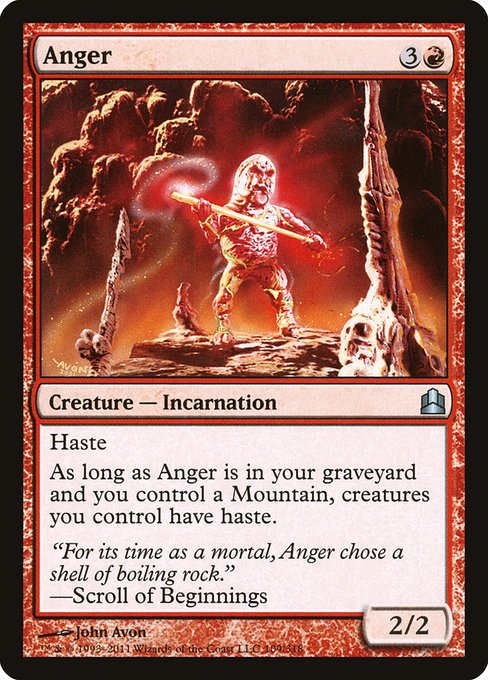 Anger from Commander 2011