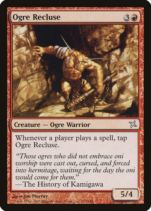 Ogre Recluse highlighted card art