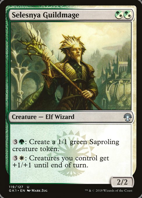 Selesnya Guildmage from GRN Guild Kit