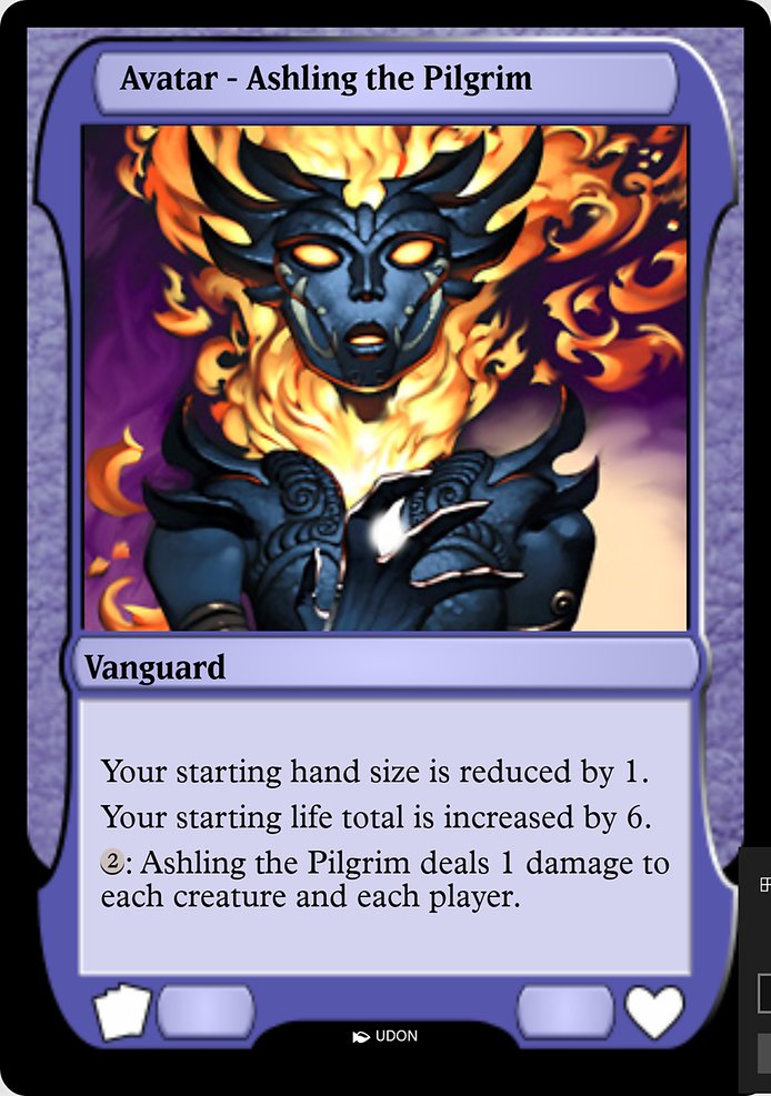 Ashling the Pilgrim Avatar highlighted card art
