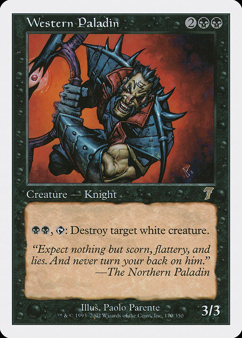 Western Paladin from Seventh Edition