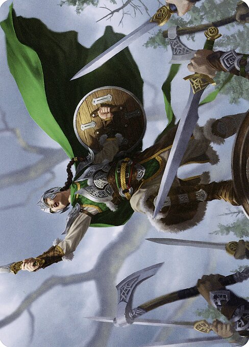 Maja, Bretagard Protector // Maja, Bretagard Protector highlighted card art