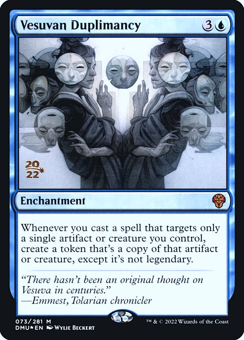 Vesuvan Duplimancy from Dominaria United Promos