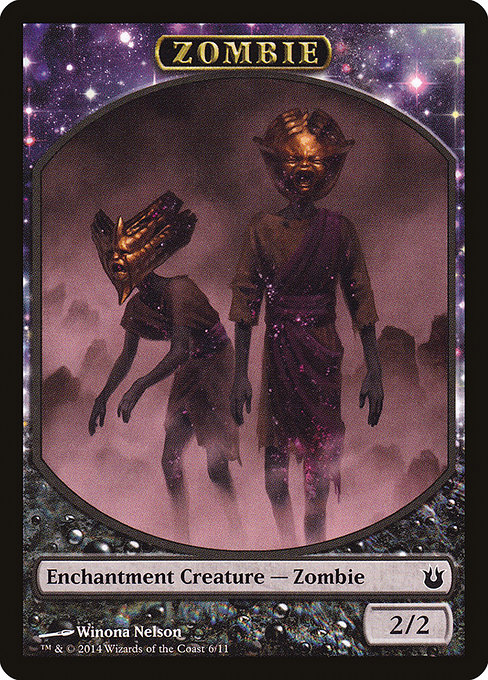 Zombie highlighted card art