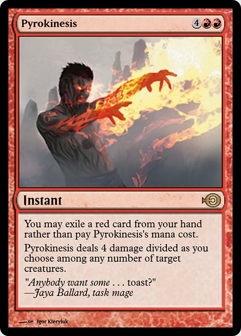 Pyrokinesis from Magic Online Promos