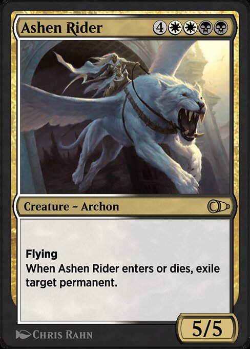 Ashen Rider highlighted card art