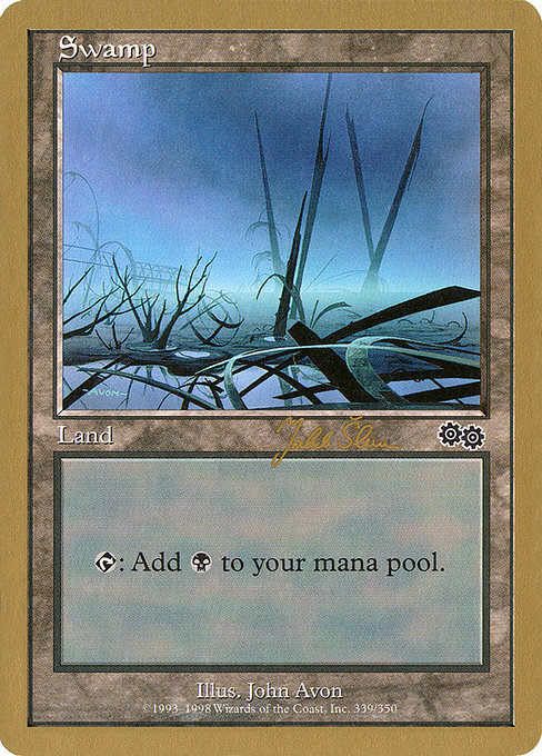 Swamp from World Championship Decks 1999