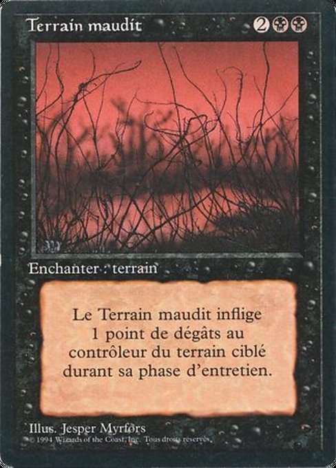 Cursed Land from Foreign Black Border