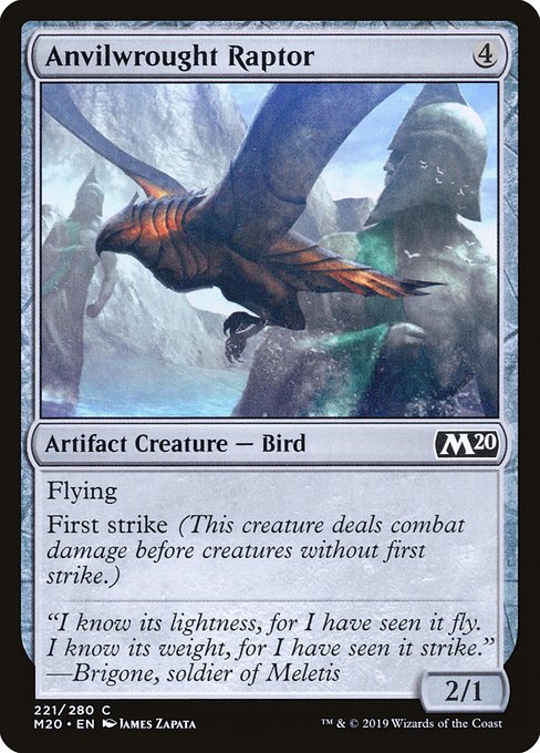 Anvilwrought Raptor highlighted card art
