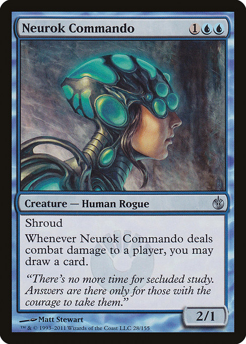 Neurok Commando highlighted card art
