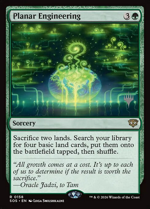 Planar Engineering highlighted card art
