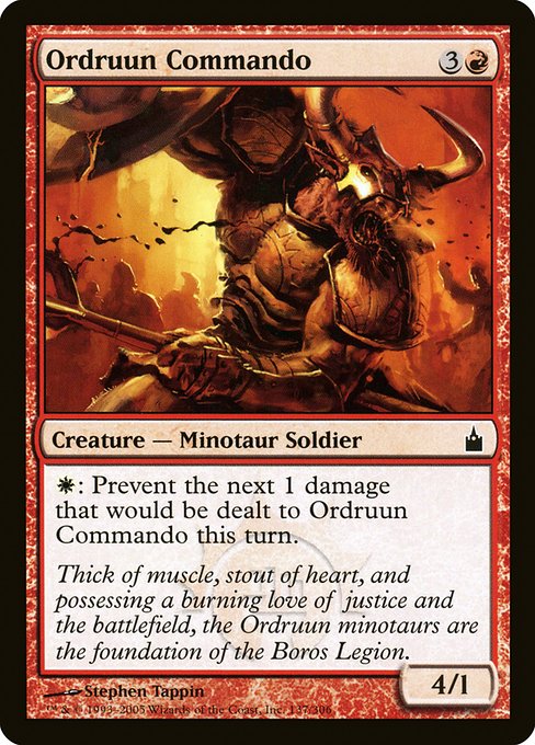Ordruun Commando highlighted card art