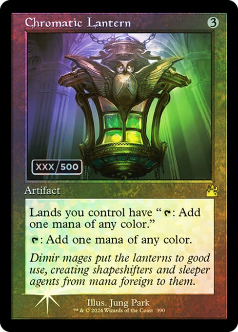 Chromatic Lantern from Ravnica Remastered