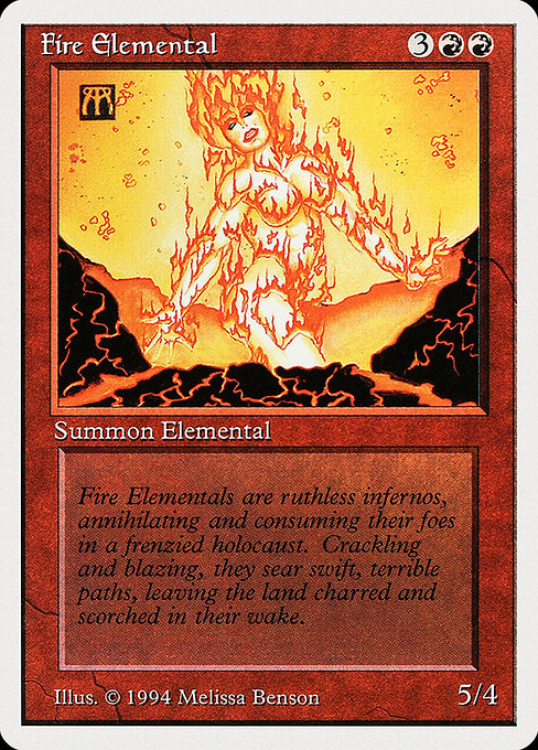 Fire Elemental from Summer Magic / Edgar