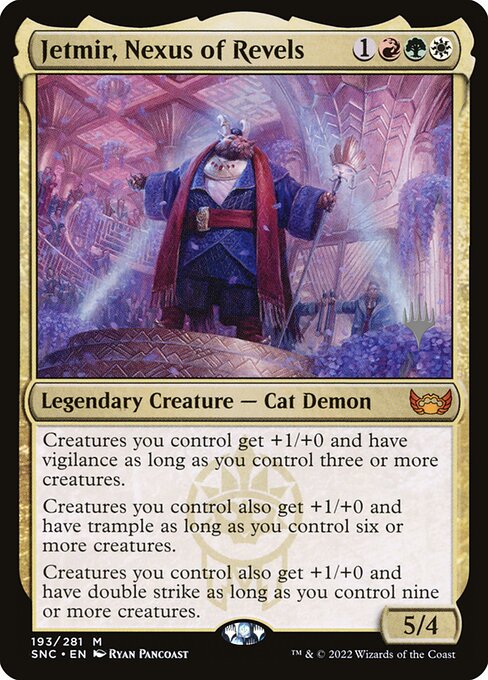 Jetmir, Nexus of Revels from Streets of New Capenna Promos