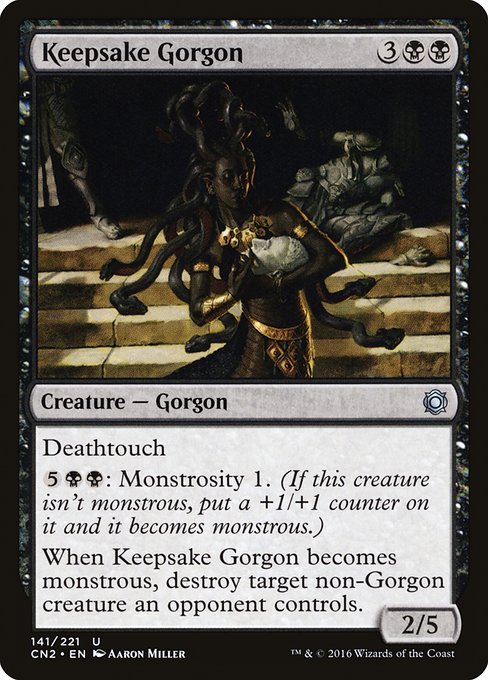 Keepsake Gorgon from Conspiracy: Take the Crown