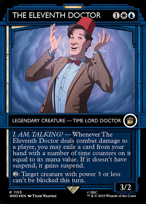 The Eleventh Doctor from Doctor Who