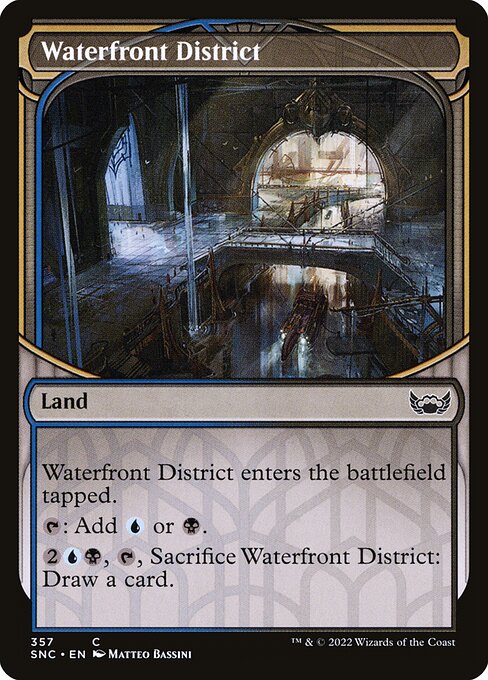 Waterfront District highlighted card art
