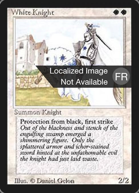 White Knight from Foreign Black Border