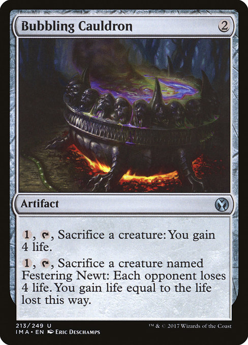 Bubbling Cauldron from Iconic Masters