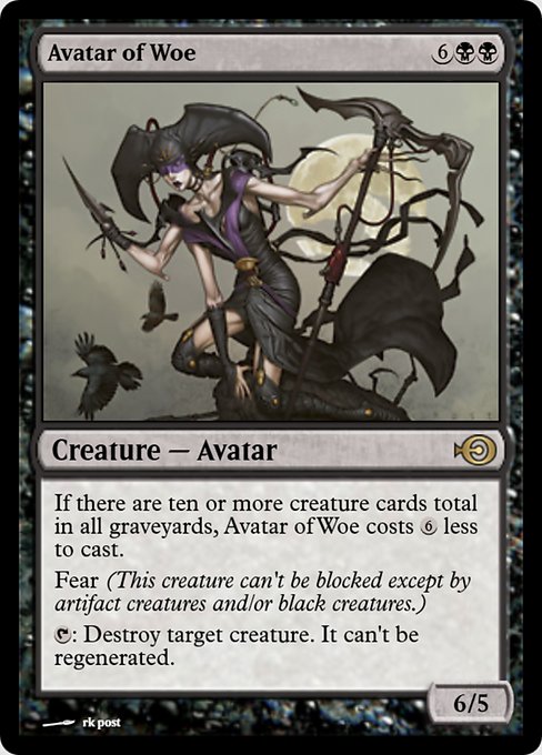 Avatar of Woe from Magic Online Promos