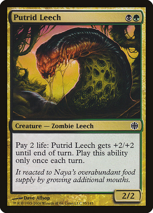 Putrid Leech from Alara Reborn