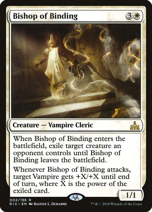 Bishop of Binding highlighted card art