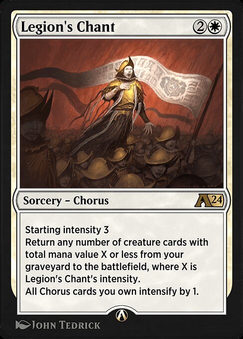 Legion's Chant highlighted card art