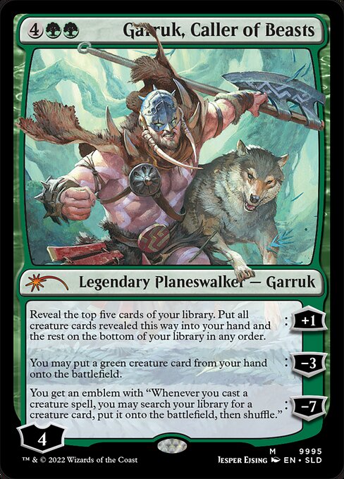 Garruk, Caller of Beasts from Secret Lair Drop