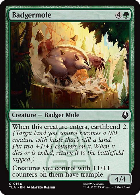 Badgermole highlighted card art