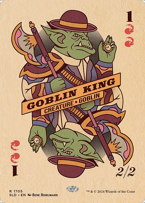 Goblin King from Secret Lair Drop