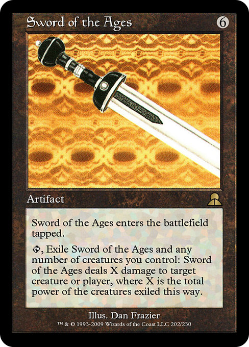 Sword of the Ages highlighted card art