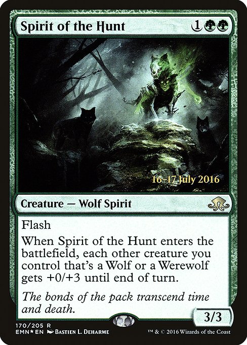 Spirit of the Hunt from Eldritch Moon Promos