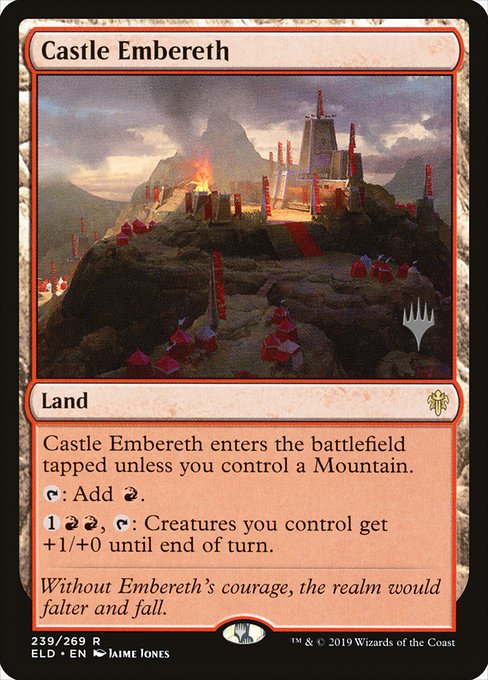 Castle Embereth from Throne of Eldraine Promos