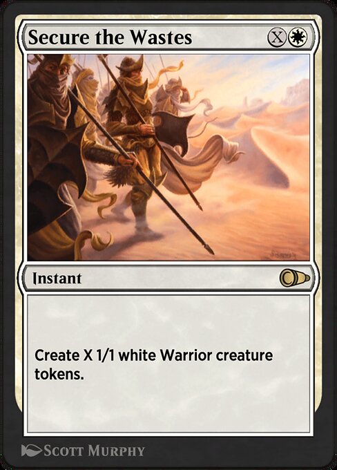 Secure the Wastes highlighted card art
