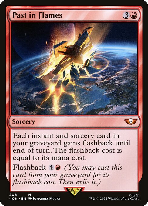 Past in Flames from Warhammer 40,000 Commander